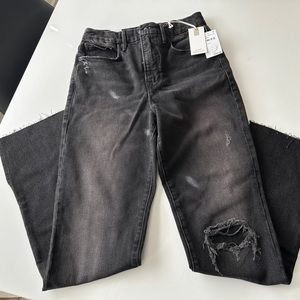 NEW Good American Good Boy Jeans